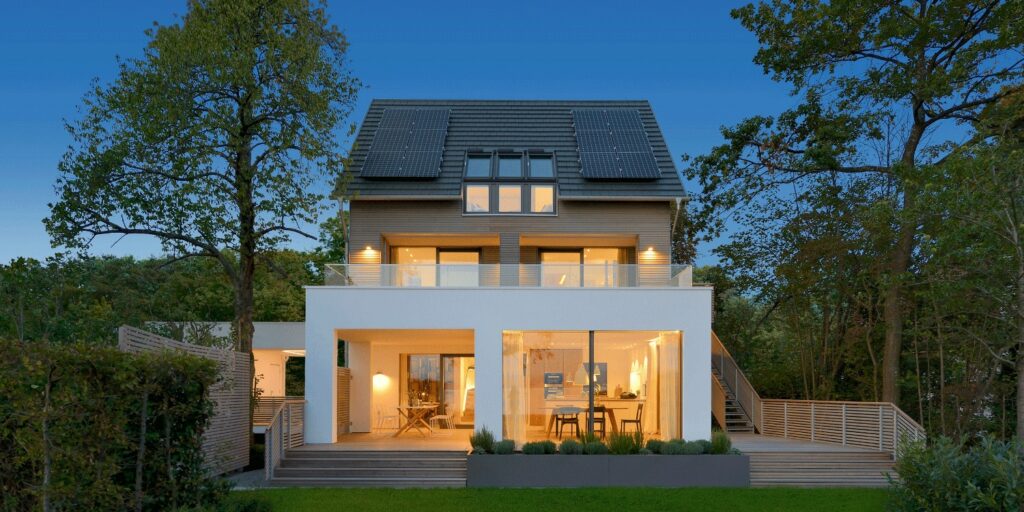 Foto: Bio-Design-Musterhaus von Baufritz