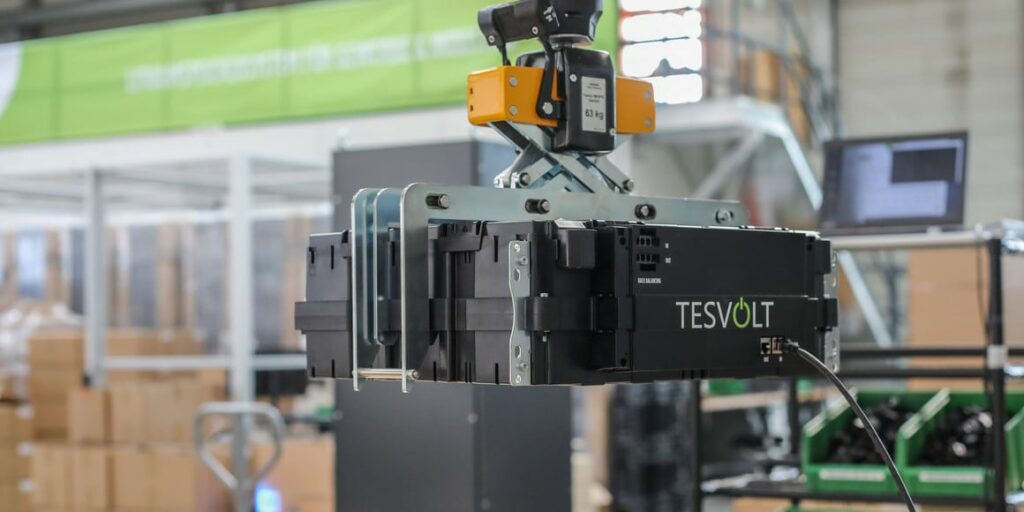 Tesvolt-Produktion