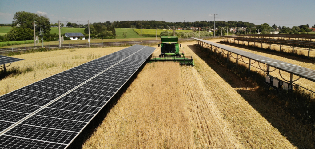 Doppelernte, Agri-Photovoltaik, Schletter