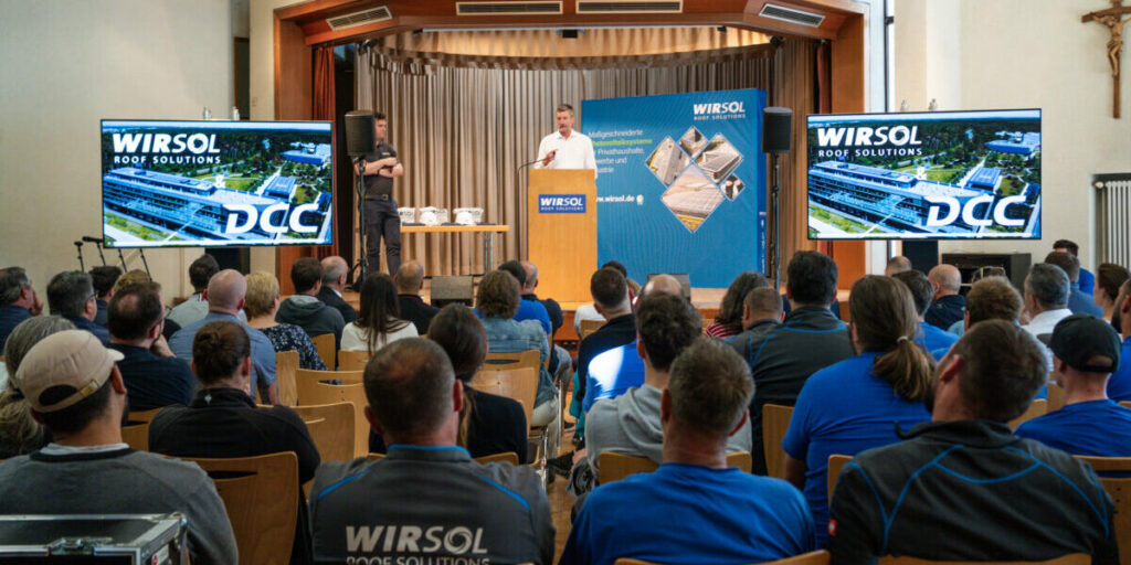 Wirsol Roof Solutions, DCC Energy, Mitarbeiterversammlung