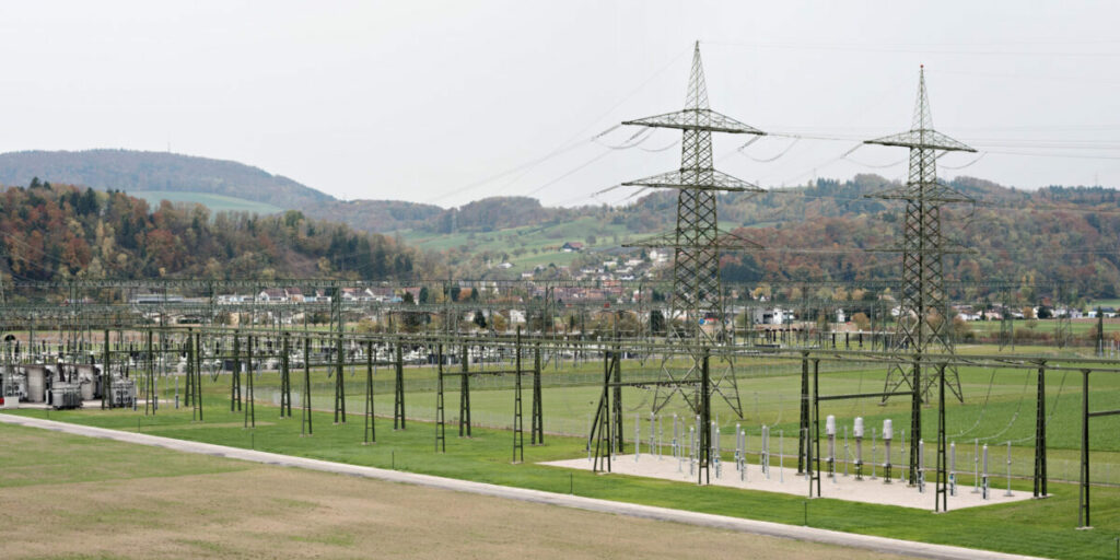 Swissgrid Stern von Laufenburg Netz