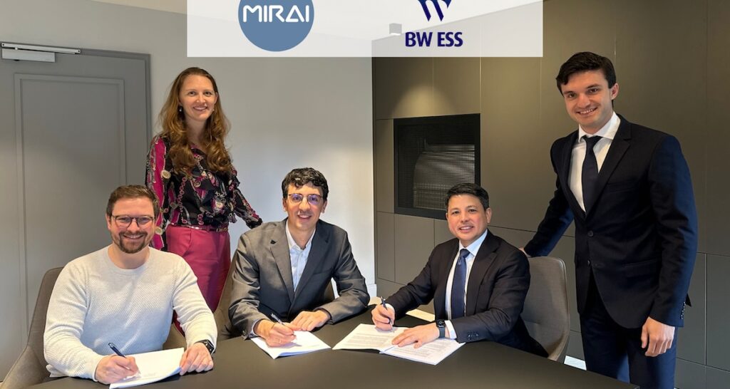 BW ESS, Mirai Power, Kooperation