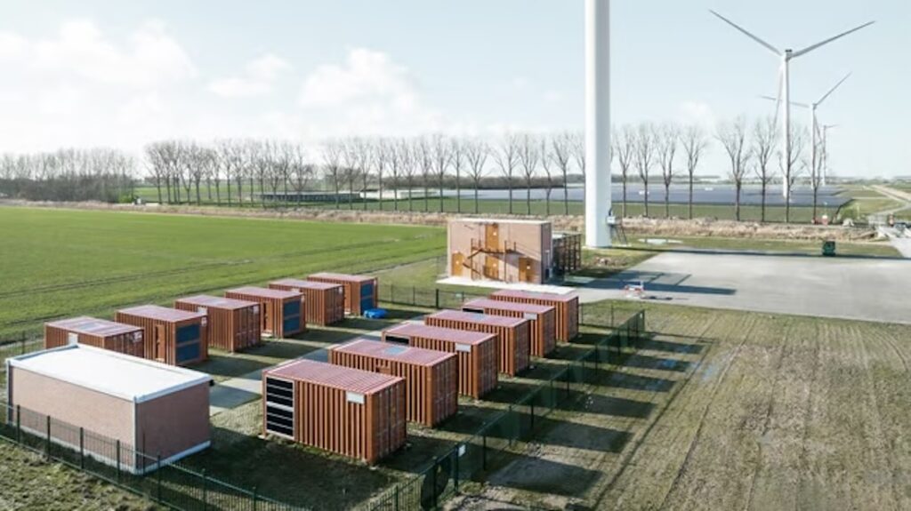 Batteriespeicher, Vattenfall, Haringvliet Zuid