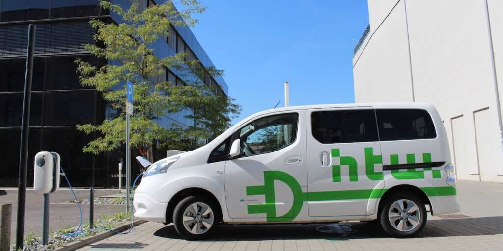Elektroauto, Ladevorgang, Wallbox. HTW Berlin