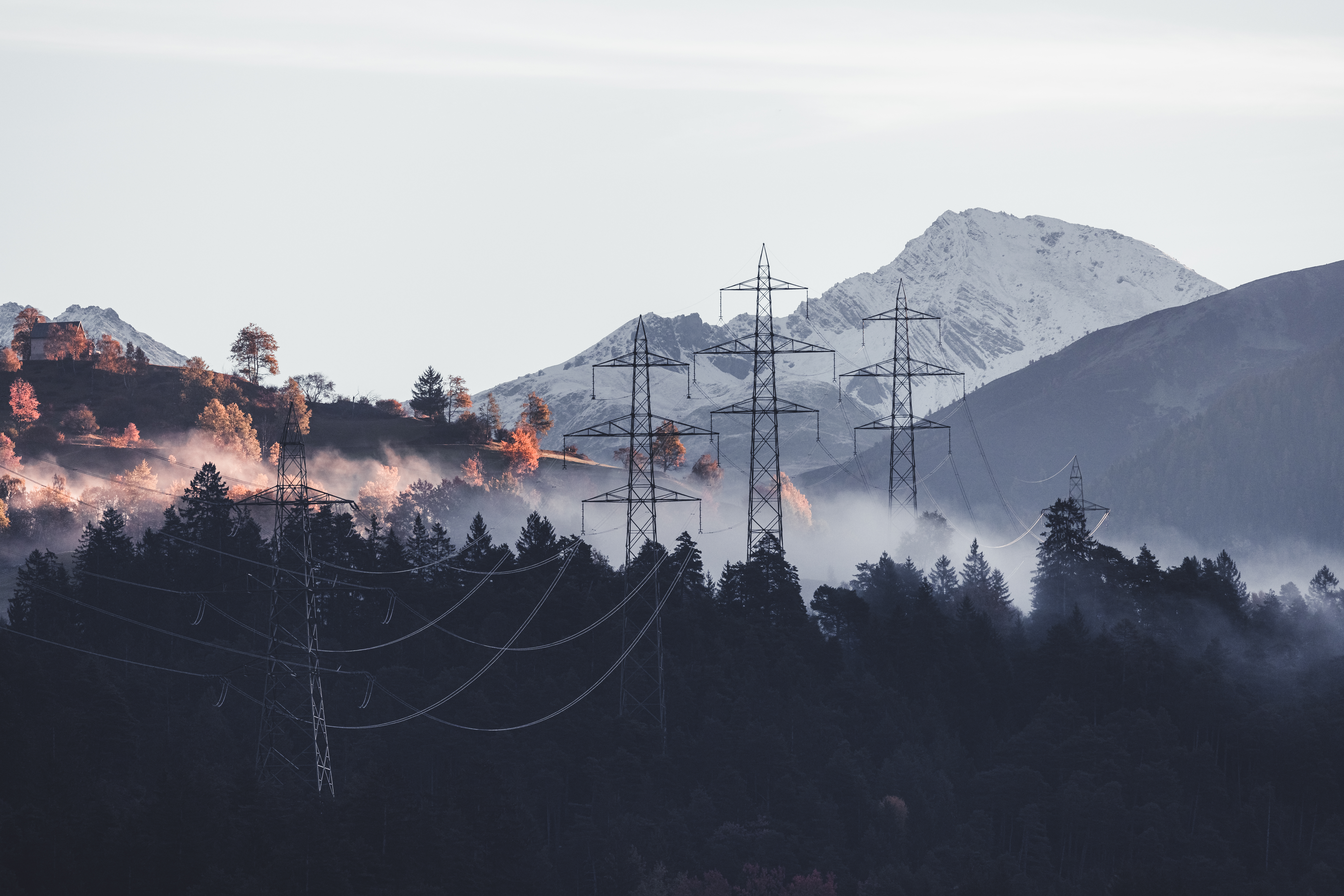 Swissgrid, Stromleitung, Hochspannung, Engadin