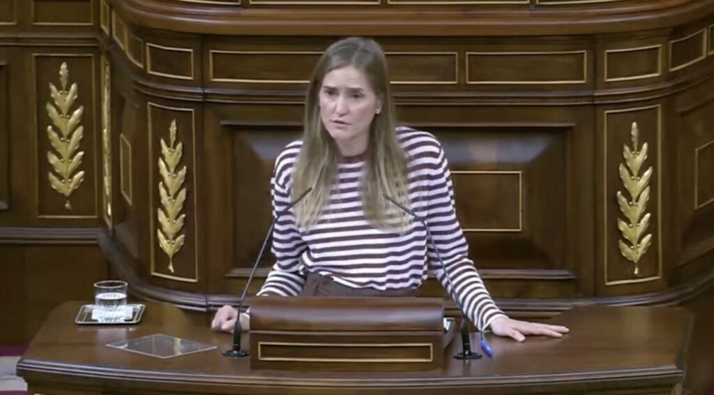 Spanien, Parlament, Ministerin für den ökologischen Wande, Sara Aagesen