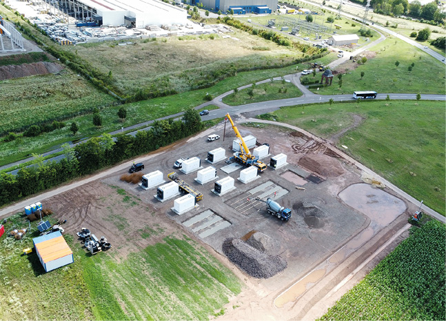 Föhren, Batteriespeicher, Schoenergie, SMA, Netzdienstleistung