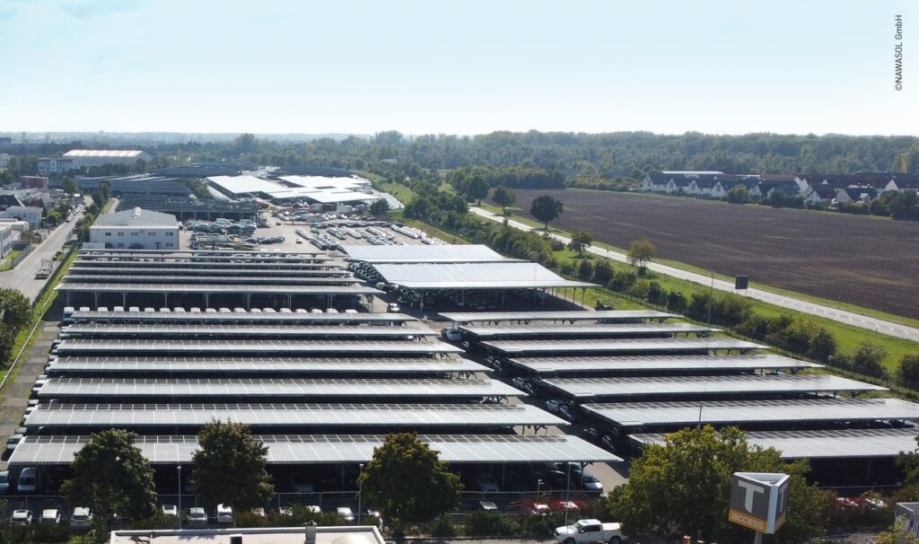 Solar-Carport, Riedstadt, ARS Altmann