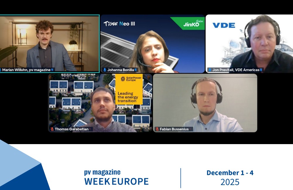 pv magazine Week Europe 2025, Panel 5, Hagel und UV-Degradation bei Topcon-Modulen
