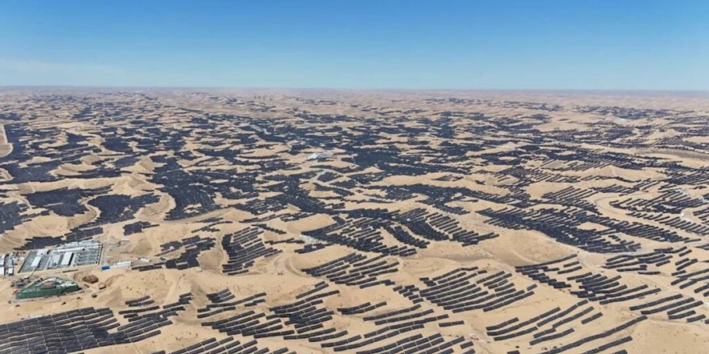 CGDG, 3,5 GW-Solarkraftwerk Midong, China