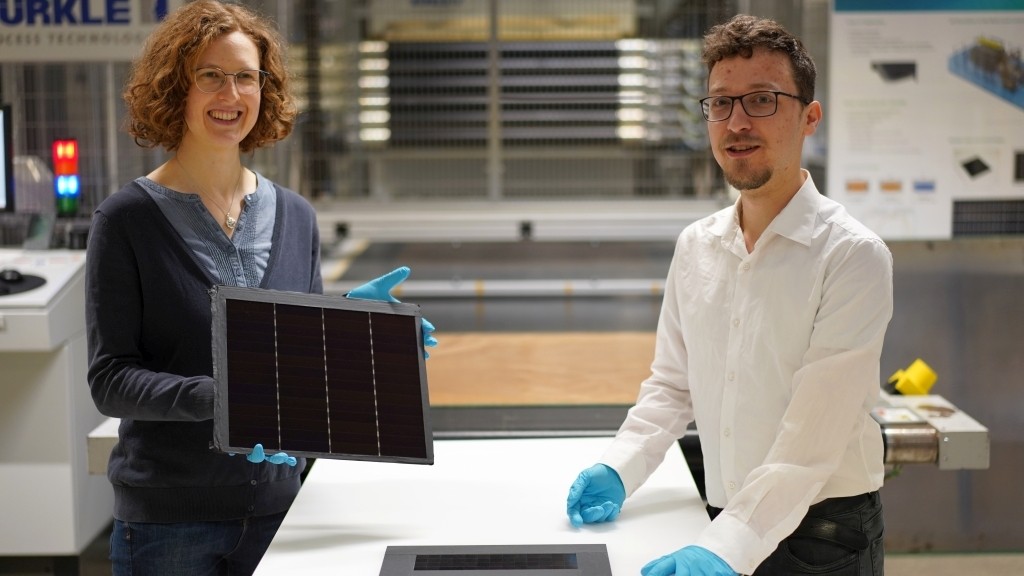 Fraunhofer ISE, Tandemmodule, Rekordwirkungsgrad