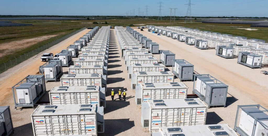 Total Energies, Batteriespeicher