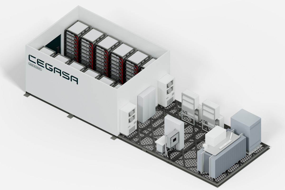 Batteriegroßspeicher von Cegasa