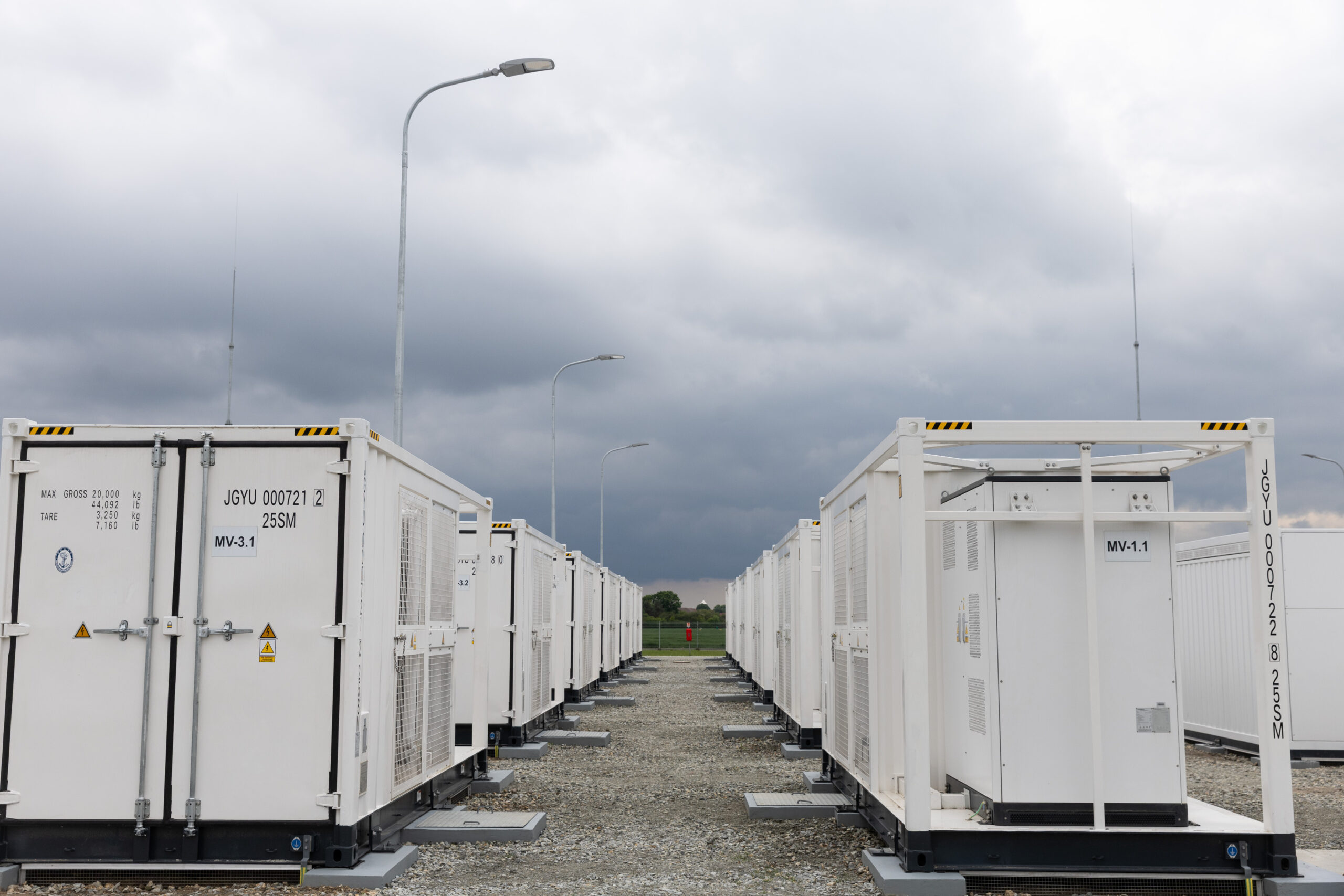 La batterie Stary Grodkow en Pologne.