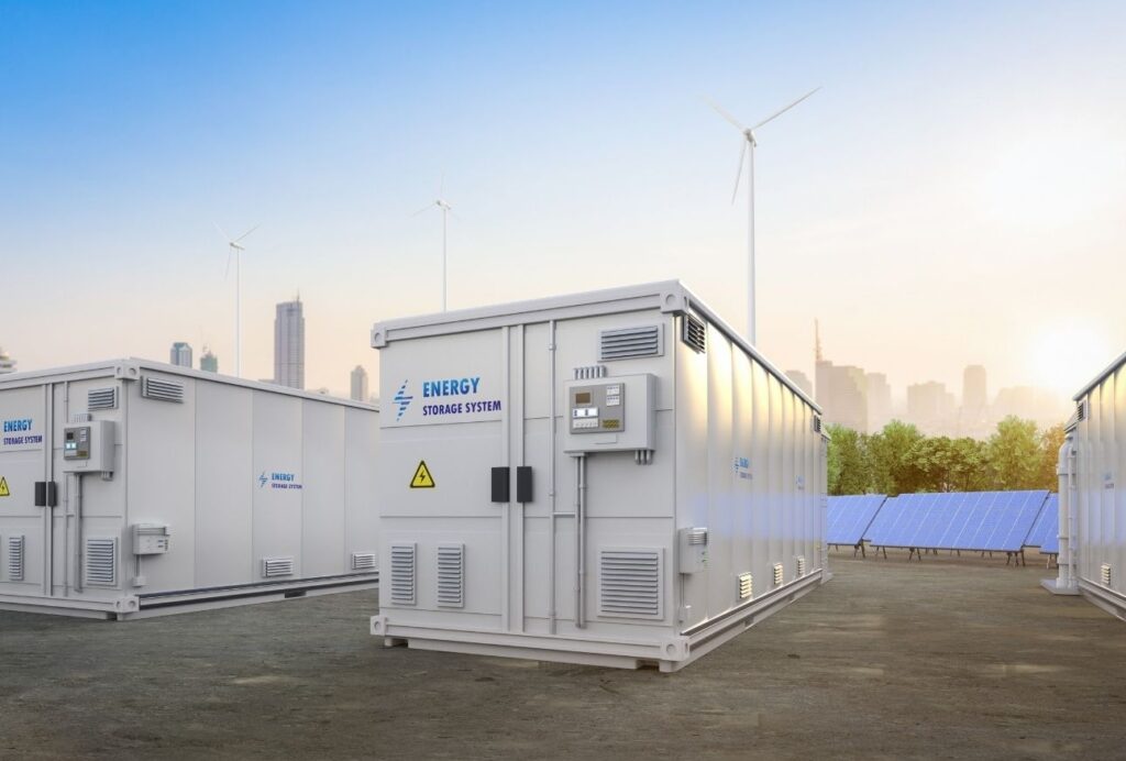 Großbatteriespeicher in Co-Location mit Photovoltaik und Windkraft
