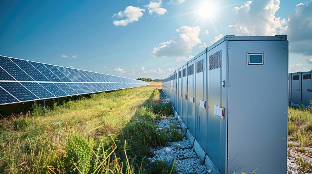 Co-Location-Speicher mit PV von Trawa