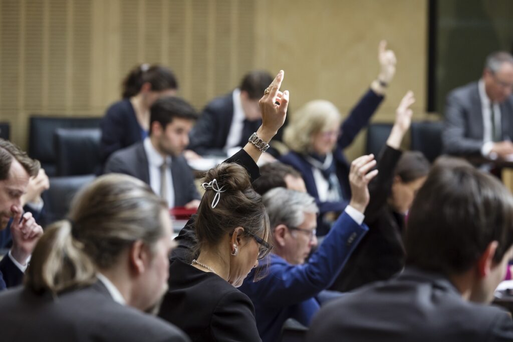 Bundesrat, Berlin, Deutschland, Plenum, Politik, Abstimmung