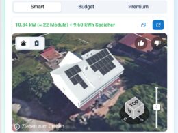 GreenSketch, Planungssoftware, Screenshot