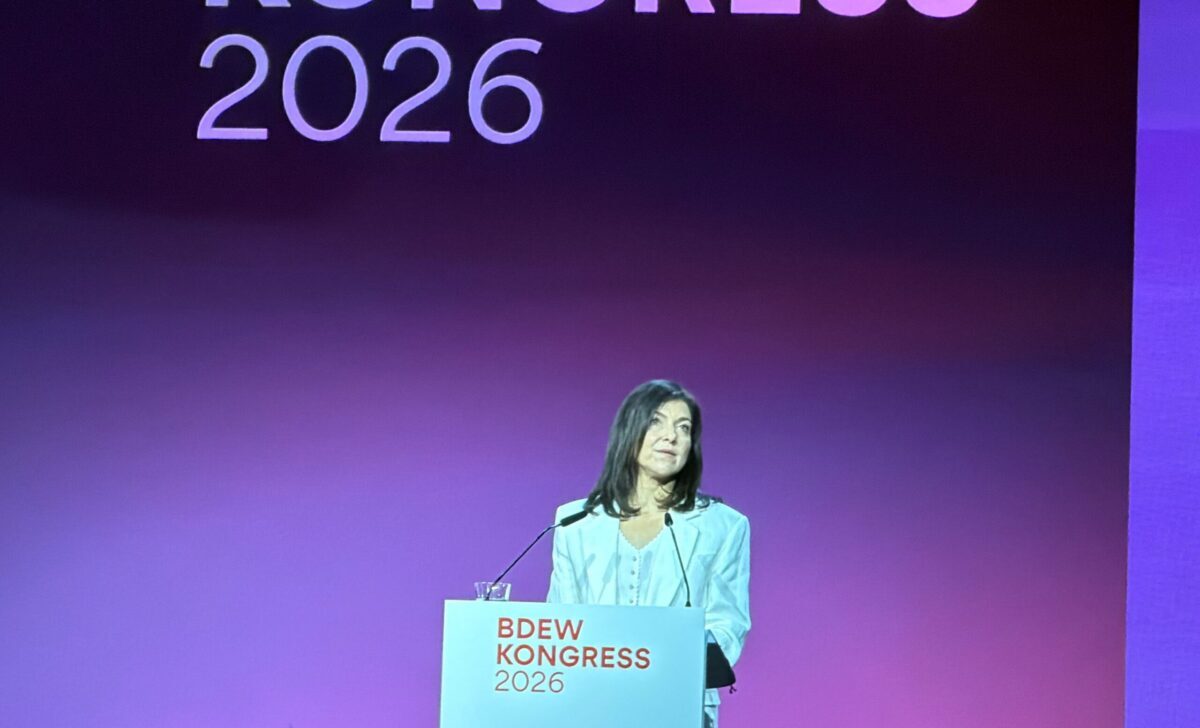 Katherina Reiche auf dem BDEW-Kongress 2026