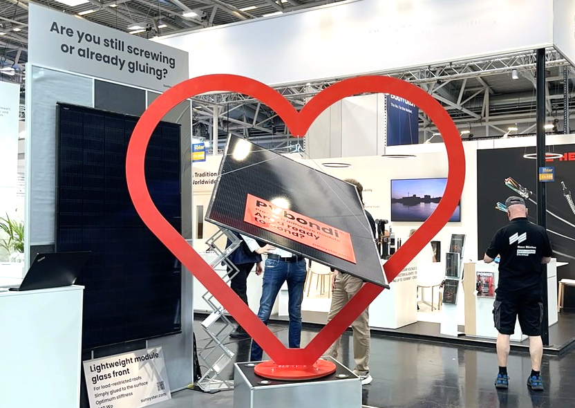 Sunoyster, Leichtmodul, Intersolar Europe 2026
