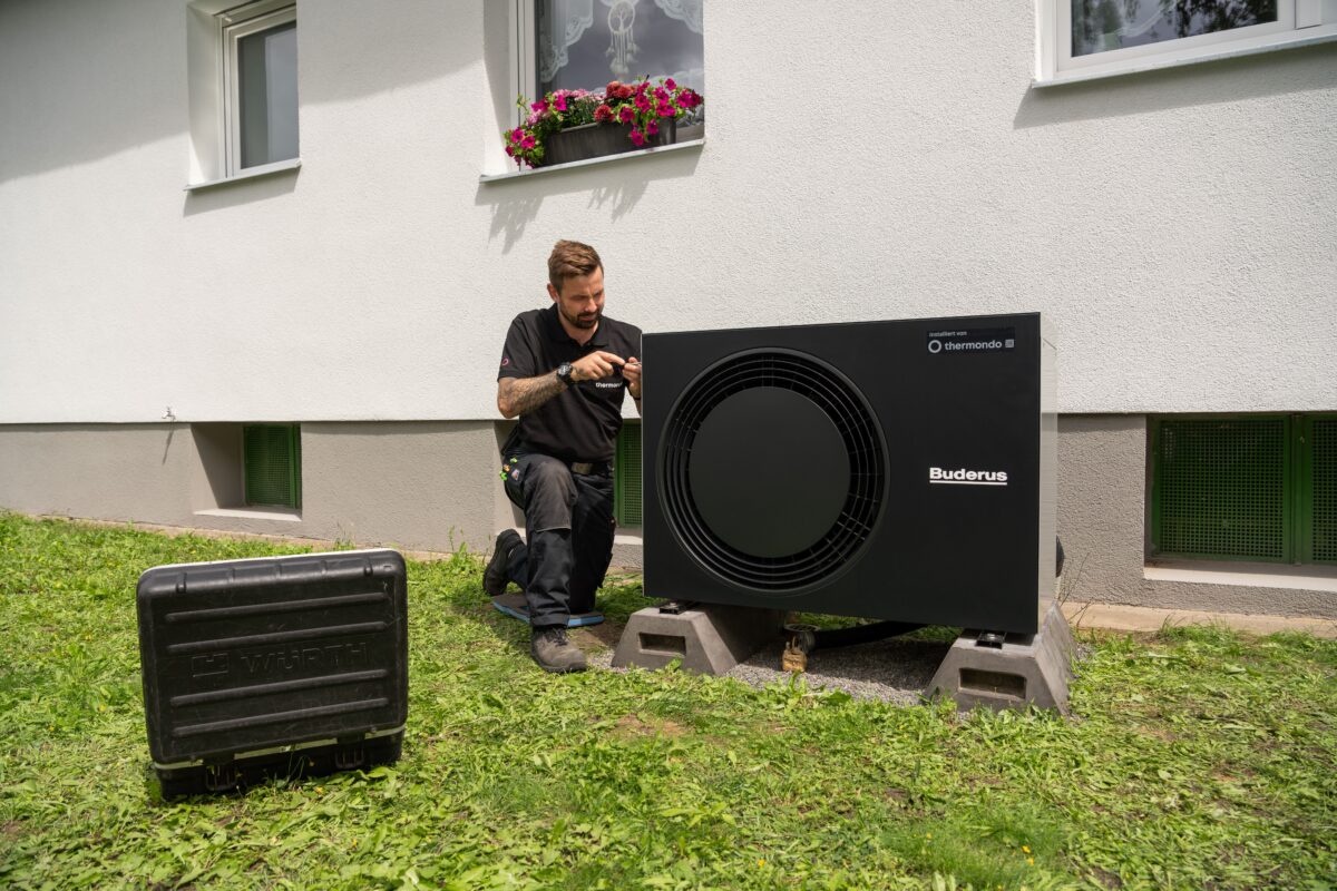 Thermondo, Installation Wärmepumpen