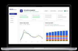Dashboard, SaaS-Tool von Impeto Impact für Fully-Merchant-Speicher