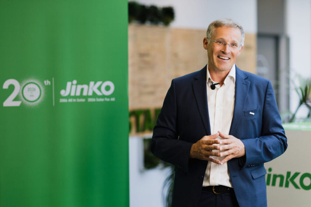 Frank Niendorf, Jinko Solar, The Smarter E Europe 2026