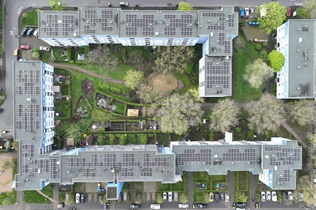 LEG Immobilien SE, Solarwatt, Mieterstrom-Projekt, Berliner Viertel in Monheim am Rhein
