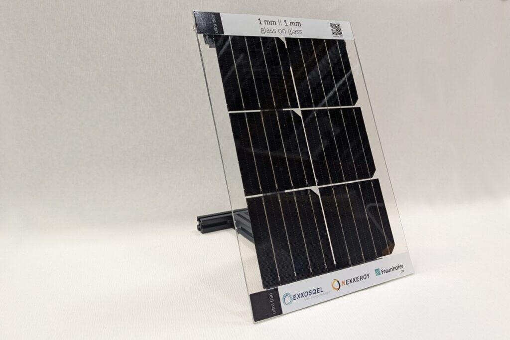 Ein ultradünnes Glas-Glas-Modul