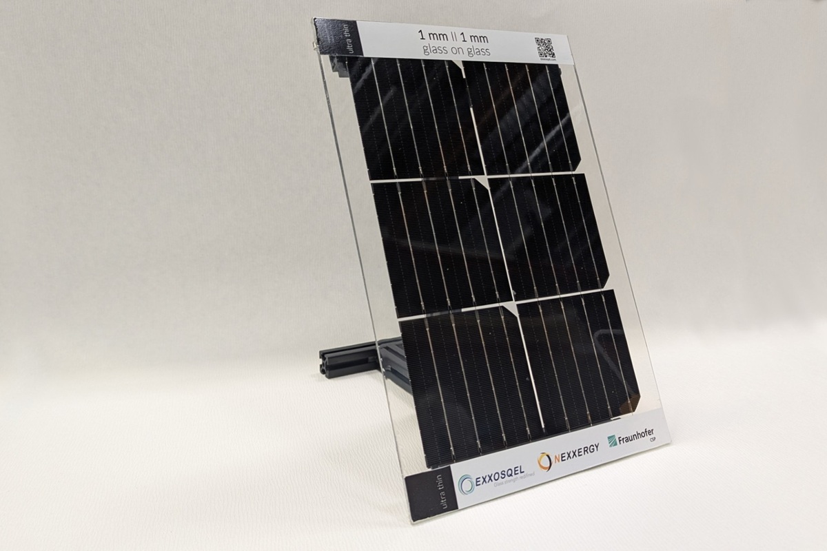Ein ultradünnes Glas-Glas-Modul