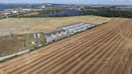 Münch Energie Batteriespeicher in Leuna/Krumpa