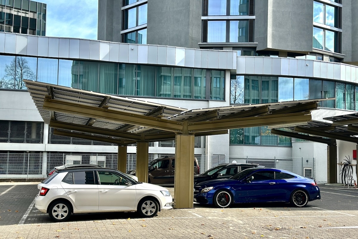 Solar-Carport, Pillar, Offenbach, Parplatz-PV