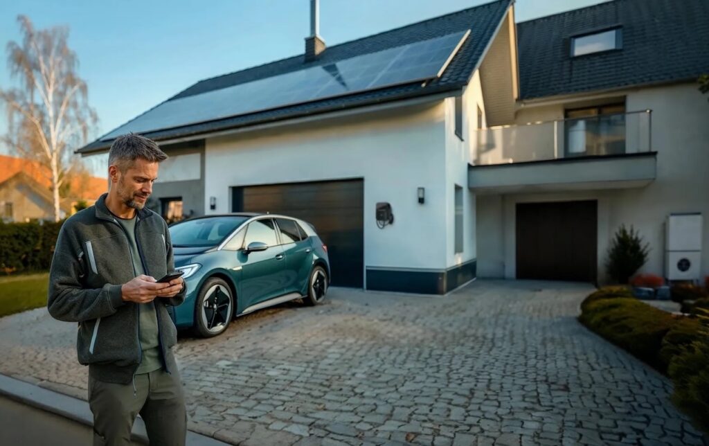 Photovoltaik, Elektroauto, Elli