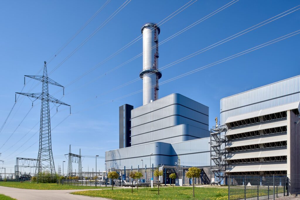Gaskraftwerk von Uniper in Irsching