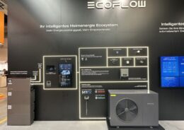 Heimenergie Ecosystem von Eco Flow auf der Messe in Zürich