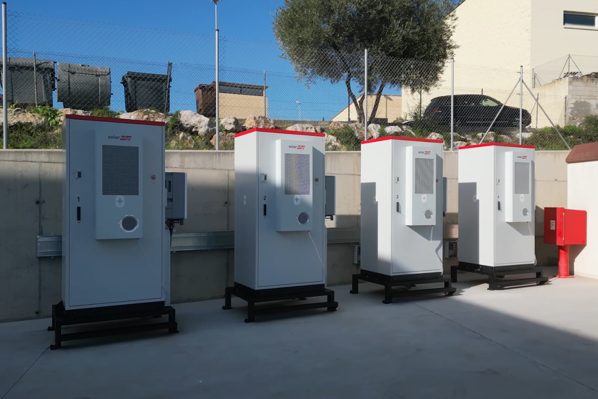 Solar energy storage installation in Spain installed by Energy Tools