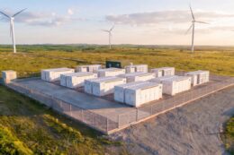 Windkraft, Batteriespeicher, PR-Bild Terra One