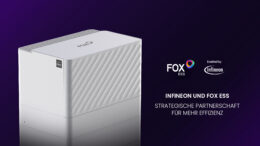 Fox ESS setzt auf CoolSiC™-Technologie von Infineon und erreicht bis zu 98,78 % PV-Wechselrichterwirkungsgrad sowie 98,47 % Batterieeffizienz.