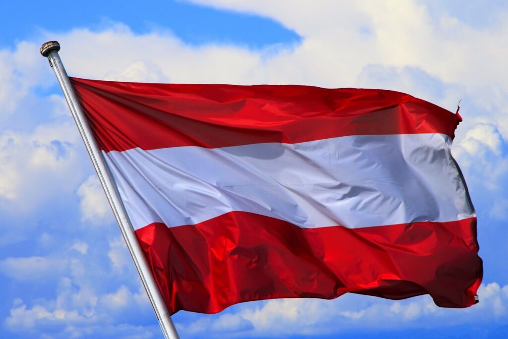 Flagge Österreichs