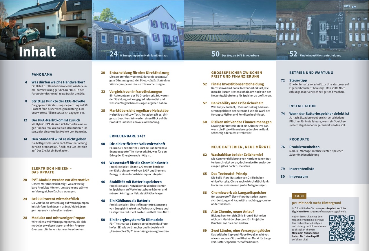 pv magazine Deutschland September 2026 TOC