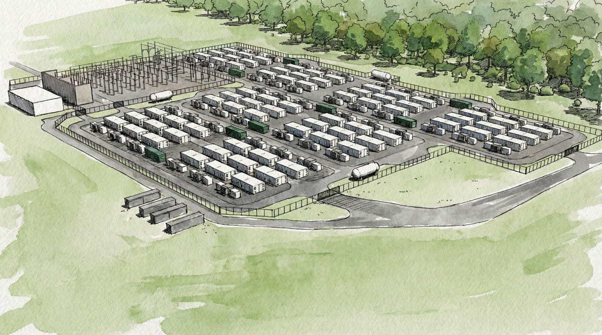 Giga Storage hat sein Großbatteriespeicherprojekt „Albatross“ bei Neuenkirchen in Niedersachsen zur Baureife entwickelt. Die Anlage ist mit 350 Megawatt Leistung und 1,4 Gigawattstunden Speicherkapazität geplant.