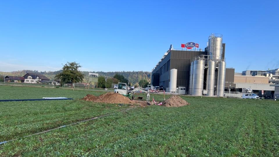 Spatenstich für Agri-PV-Anlage in Suhr in der Schweiz