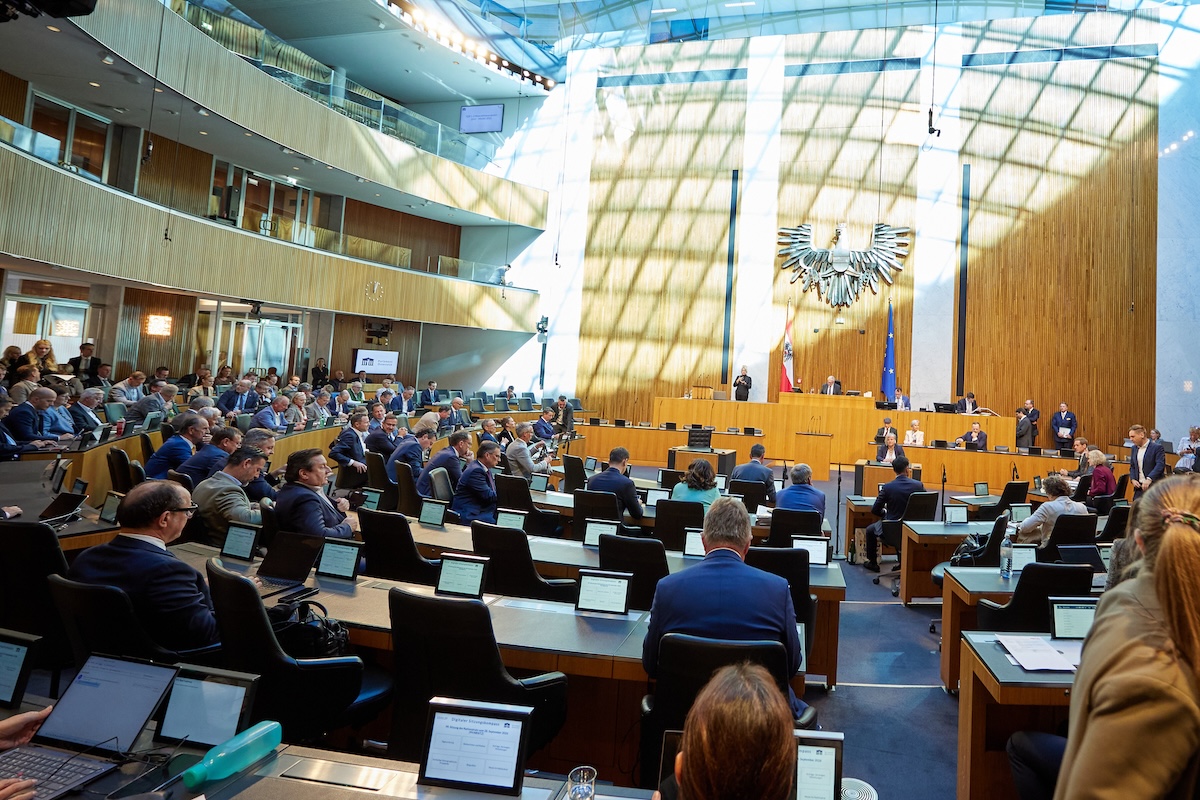 Österreich, Parlament, Nationalrat, Sitzung