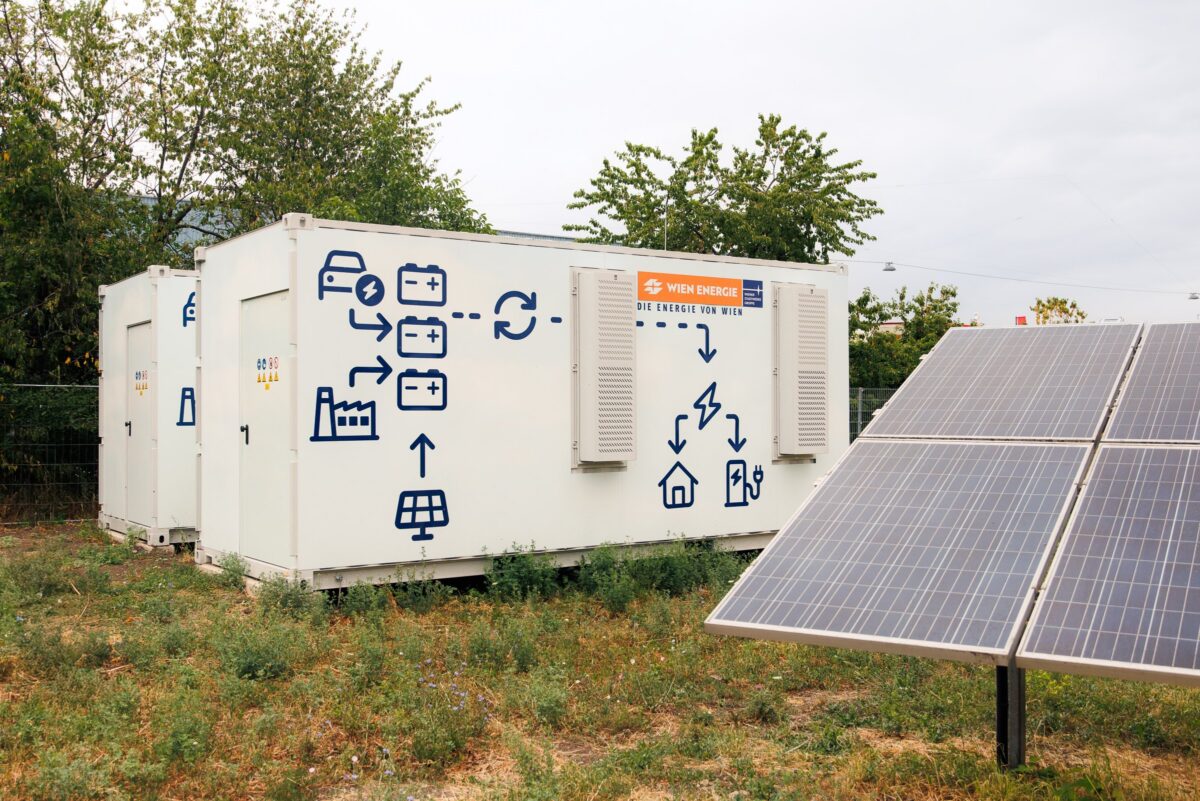 Batteriespeicher, Photovoltaik, Wien Energie