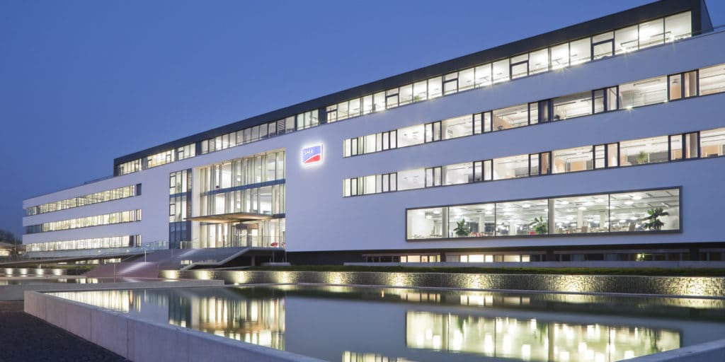 SMA-Entwicklungszentrum am hessischen Hauptsitz in Niestetal