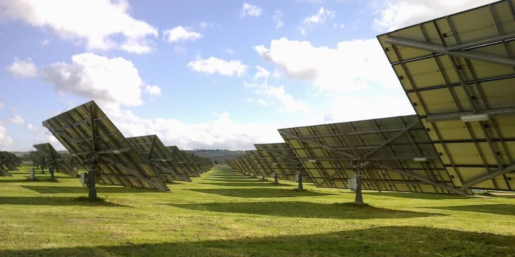 Solarpark der Aream Group in Silizien