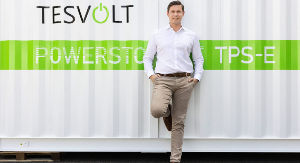 Simon Schandert, CTO und Mitgründer von Tesvolt