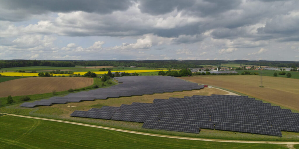 Solarpark Heudorf in Meßkirch (Landkreis Sigmaringen, Baden-Württember) 7,4 Megawatt Freiflächen-Solarpark, Inbetriebnahme 2022