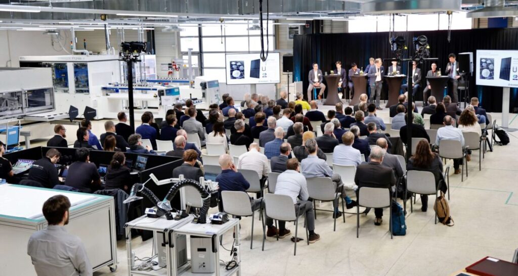 Fraunhofer ISE, Module-TEC, Eröffnung, Modulproduktion, Forschung