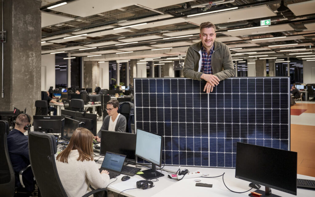 Enpal, Geschäftsführer, CEO, Mario Kohle, Solarmodul, Pressefoto
